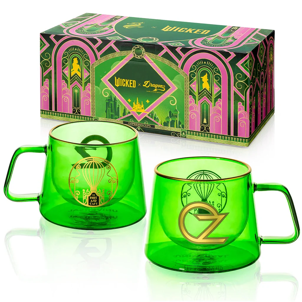 Wicked x Dragon Glassware Ozpresso Espresso Cups