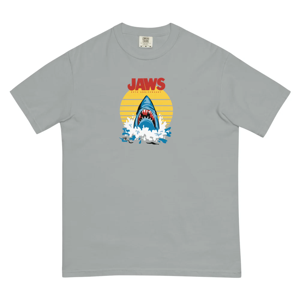 Jaws 50th Anniversary T-Shirt - Image 2