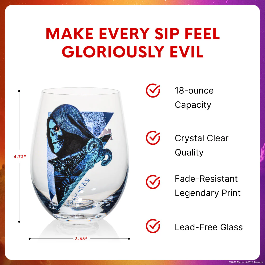 Masters of the Universe Skeletor Wine Glasses Stemless - Image 11