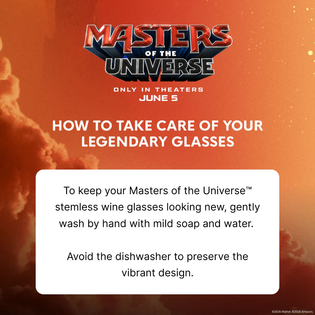 Masters of the Universe Skeletor Wine Glasses Stemless - Image 8