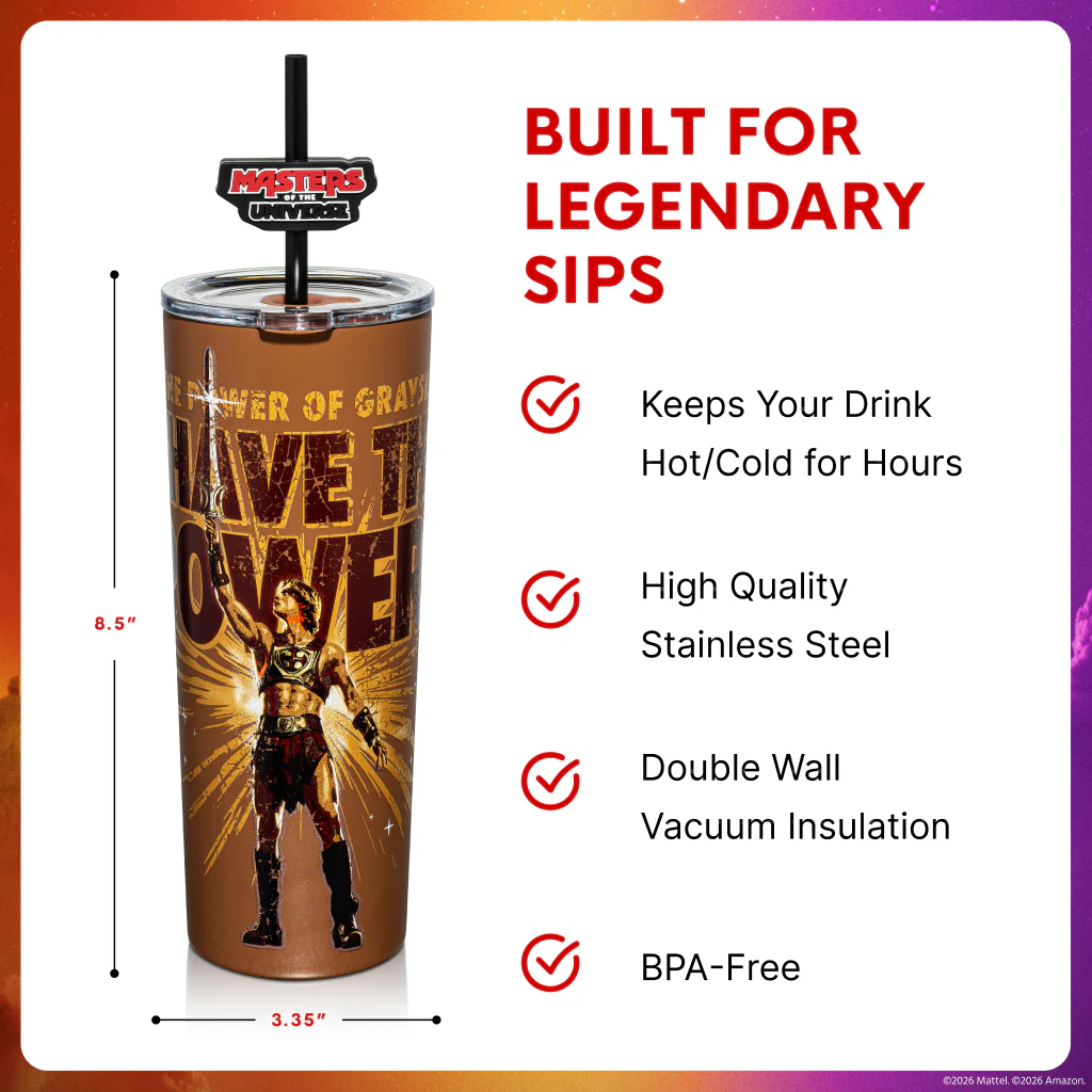 Masters of the Universe 2026 Movie I Have The Power Tumbler - Image 7