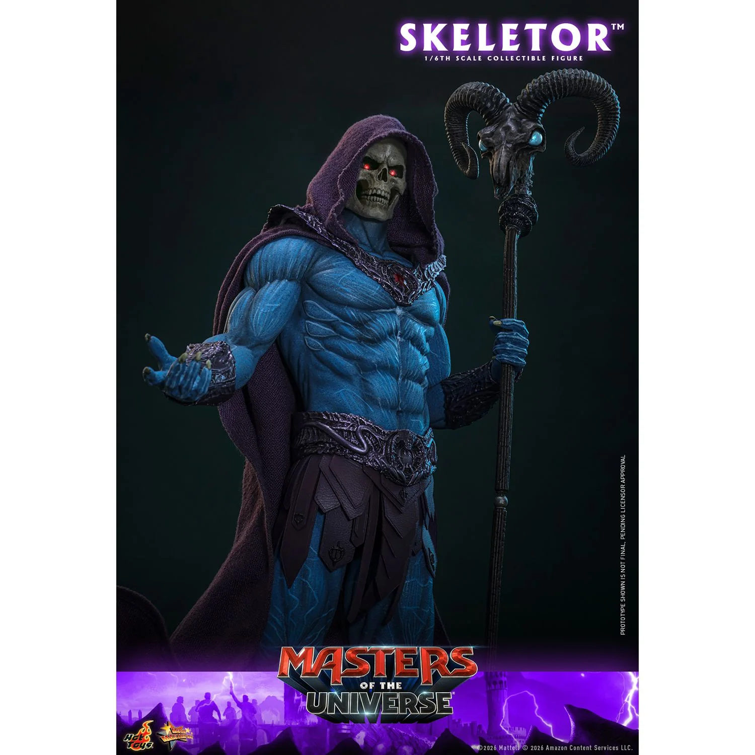Masters of the Universe Skeletor Sixth Scale Figure - Image 11