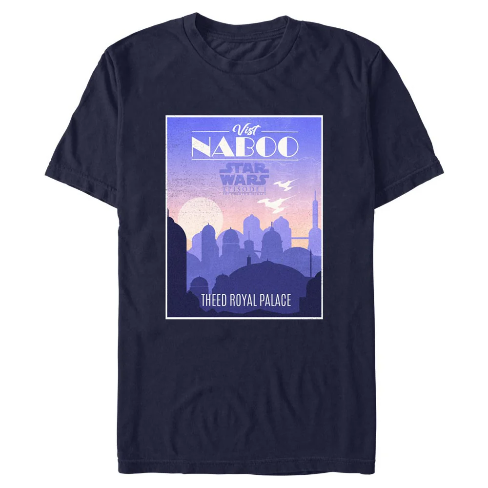 Star Wars 25th Anniversary The Phantom Menace Travel Naboo T-shirt