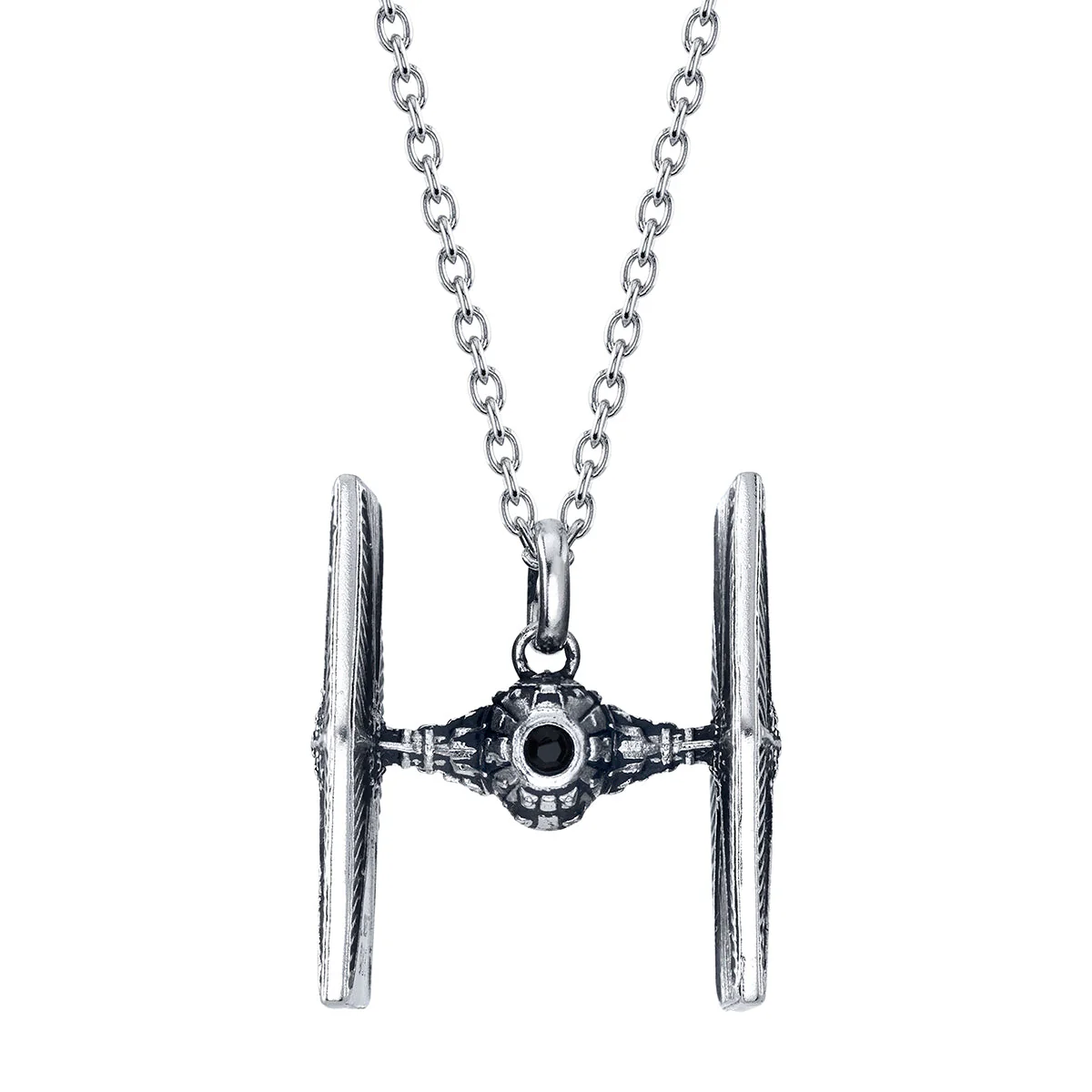 Star Wars x RockLove TIE Fighter Sterling Silver Necklace