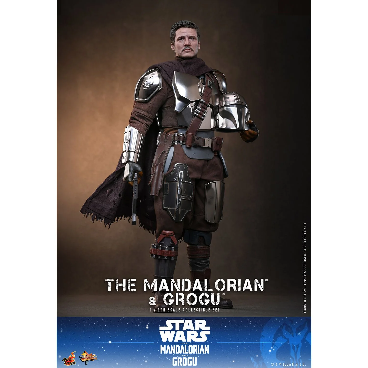 The Mandalorian & Grogu 1/6 Scale Beskar Armor Figure Set - Image 10