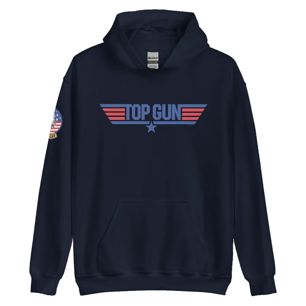 Top Gun Red & Blue Hoodie