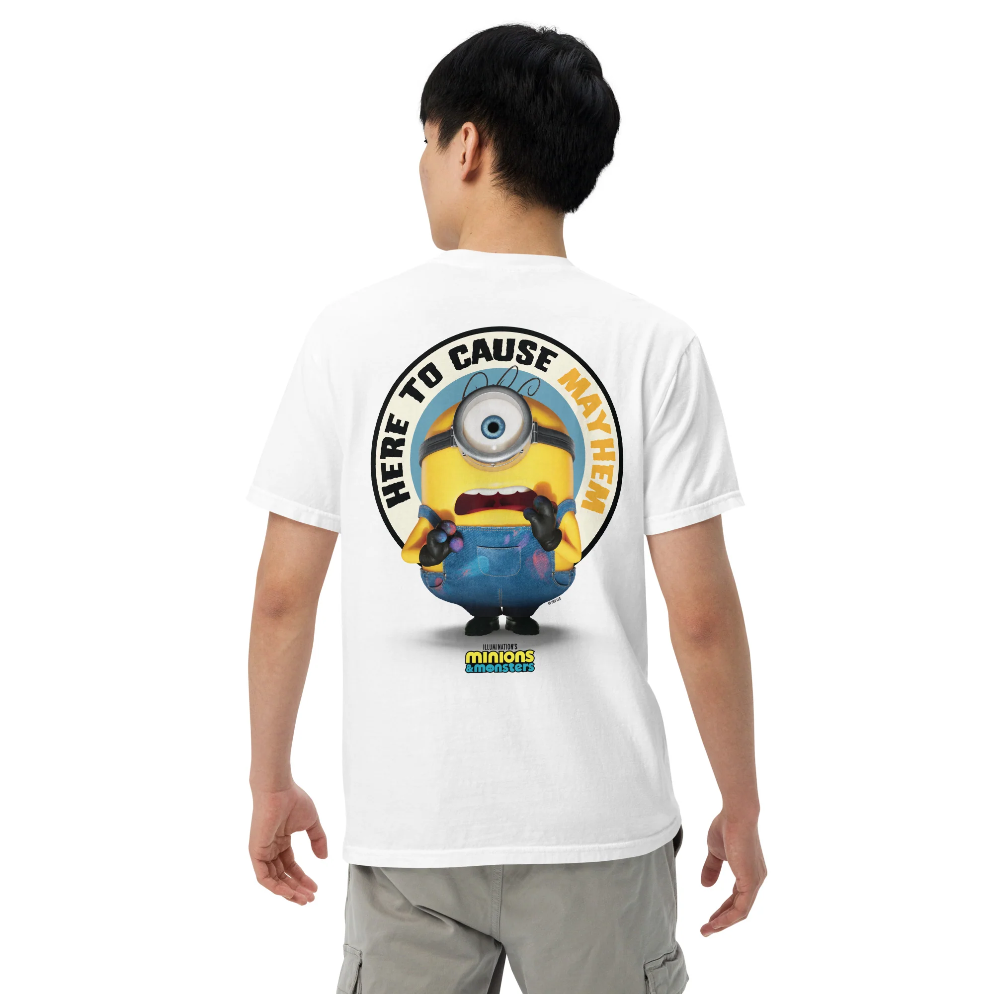 Minions & Monsters Personalized T-Shirt Here to Cause Mayhem - Image 9