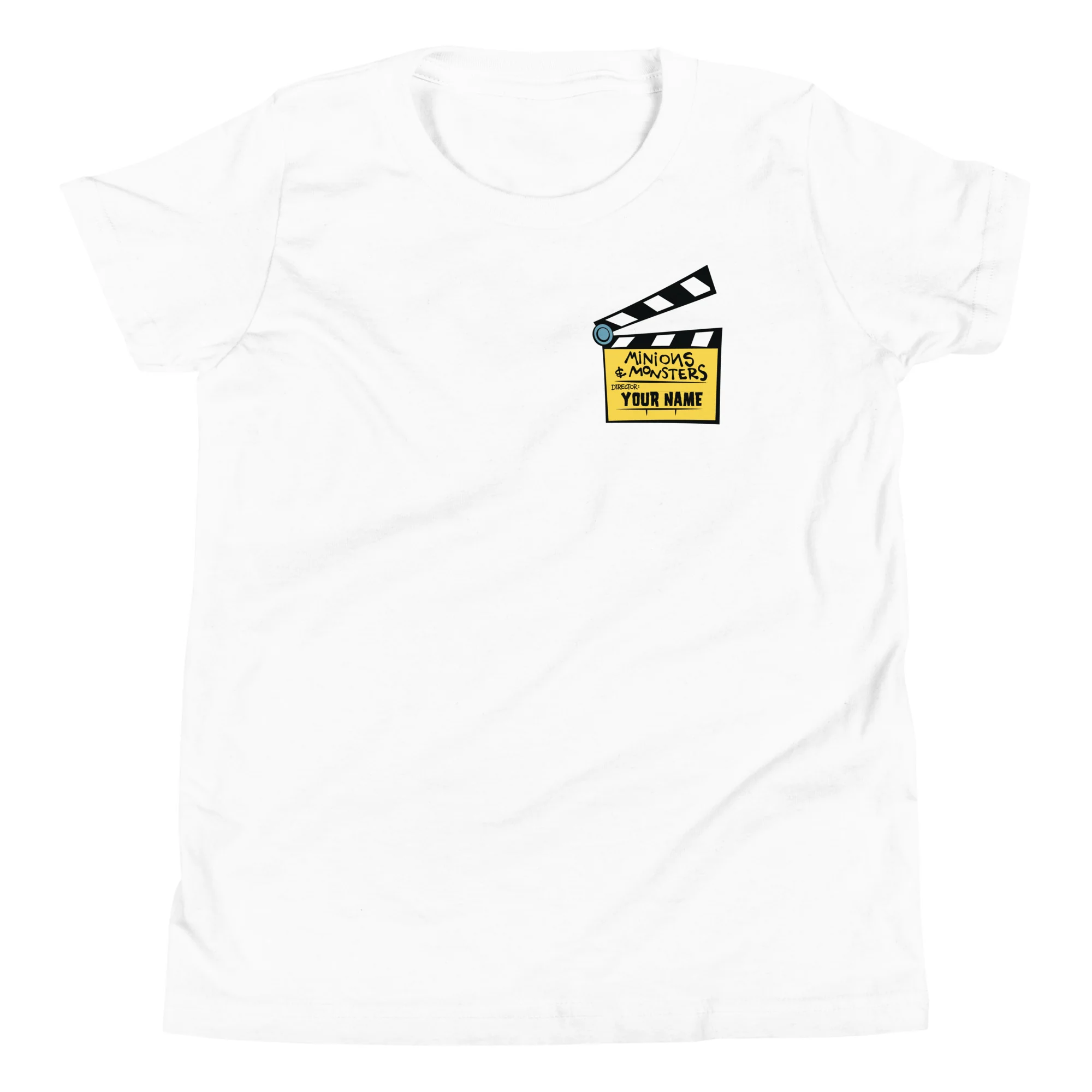 Minions & Monsters Personalized Kids T-Shirt Here to Cause Mayhem - Image 4